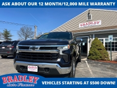 Used 2023  Chevrolet Silverado 1500 4WD Crew Cab 147" LT w&sol;1LT at Bradley Auto Finance near Hudson&comma; NH