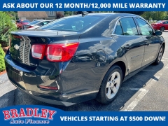 Used 2015  Chevrolet Malibu 4d Sedan LS at Bradley Auto Finance near Hudson&comma; NH