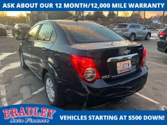 Used 2016  Chevrolet Sonic 4d Sedan LT AT at Bradley Auto Finance near Hudson&comma; NH