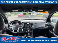 Used 2013  Chrysler 200 4d Sedan Touring at Bradley Auto Finance near Hudson&comma; NH