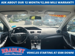 Used 2011 Mazda Mazda3 4d Sedan i Touring Auto at Bradley Auto Finance near Hudson, NH