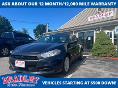 Used 2013 Dodge Dart 4d Sedan SE at Bradley Auto Finance near Hudson, NH
