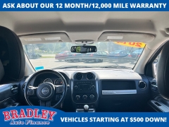 Used 2014  Jeep Compass 4d SUV 4WD Latitude at Bradley Auto Finance near Hudson&comma; NH
