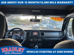 Used 2021 Jeep Wrangler Unlimited Sport 4x4 at Bradley Auto Finance near Hudson, NH