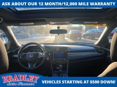 Used 2017  Honda Civic Hatchback 4d EX at Bradley Auto Finance near Hudson&comma; NH