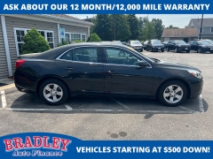 Used 2015 Chevrolet Malibu 4d Sedan LS at Bradley Auto Finance near Hudson, NH