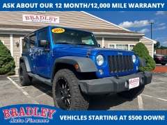 Used 2015  Jeep Wrangler Unlimited 4WD 4dr Sport at Bradley Auto Finance near Hudson&comma; NH