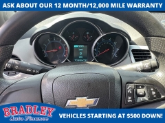 Used 2015  Chevrolet Cruze 4d Sedan LS Auto at Bradley Auto Finance near Hudson&comma; NH