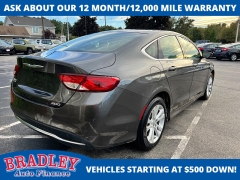 Used 2016  Chrysler 200 4d Sedan Limited I4 at Bradley Auto Finance near Hudson&comma; NH