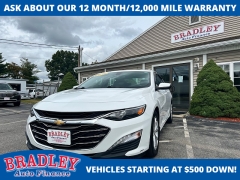 Used 2019  Chevrolet Malibu 4d Sedan LT at Bradley Auto Finance near Hudson&comma; NH