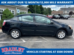 Used 2011  Nissan Sentra 4d Sedan 2&period;0 CVT at Bradley Auto Finance near Hudson&comma; NH