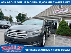 Used 2016  Ford Taurus 4d Sedan SEL V6 at Bradley Auto Finance near Hudson&comma; NH