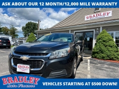 Used 2015  Chevrolet Malibu 4d Sedan LS at Bradley Auto Finance near Hudson&comma; NH