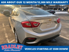 Used 2017  Chevrolet Cruze 4d Sedan LT Auto at Bradley Auto Finance near Hudson&comma; NH