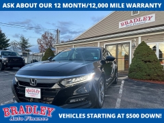 Used 2020  Honda Accord Sedan 4d EX 1.5L at Bradley Auto Finance near Hudson, NH