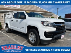 Used 2022 Chevrolet Colorado 4WD Crew Cab 141" Work Truck at Bradley Auto Finance near Hudson, NH