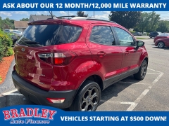 Used 2018 Ford EcoSport 4d SUV 4WD SES at Bradley Auto Finance near Hudson, NH