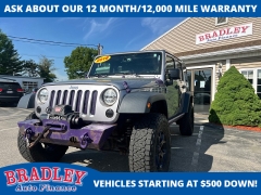 Used 2018  Jeep Wrangler JK Unlimited 4d SUV 4WD Sport at Bradley Auto Finance near Hudson&comma; NH