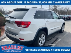 Used 2012  Jeep Grand Cherokee 4d SUV 4WD Laredo at Bradley Auto Finance near Hudson&comma; NH