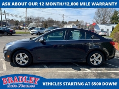 Used 2016  Chevrolet Cruze Limited 4d Sedan LT w&sol;1LT Auto at Bradley Auto Finance near Hudson&comma; NH