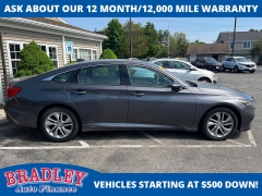 Used 2018 Honda Accord Sedan 4d LX 1.5L at Bradley Auto Finance near Hudson, NH