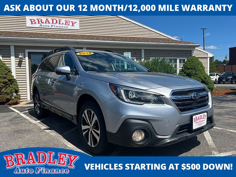 Used 2018  Subaru Outback 4d SUV 2.5i Limited at Bradley Auto Finance near Hudson, NH