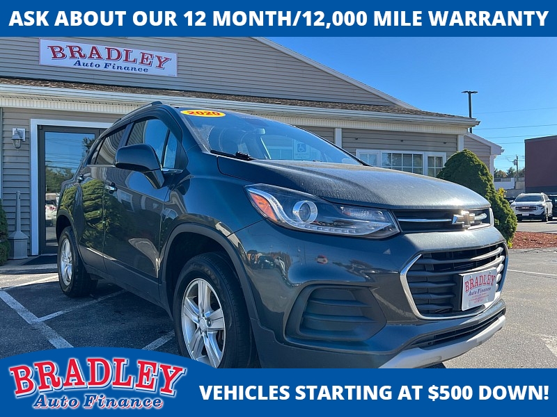 Used 2020  Chevrolet Trax 4d SUV AWD LT at Bradley Auto Finance near Hudson, NH