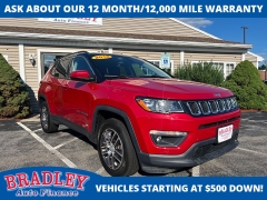 Used 2018 Jeep Compass 4d SUV 4WD Latitude at Bradley Auto Finance near Hudson, NH