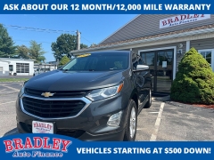Used 2020 Chevrolet Equinox 4d SUV AWD LT w/2FL at Bradley Auto Finance near Hudson, NH