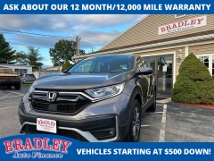Used 2020  Honda CR-V 4d SUV AWD EX at Bradley Auto Finance near Hudson, NH