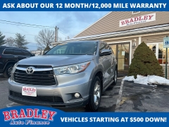 Used 2016  Toyota Highlander 4d SUV AWD Limited at Bradley Auto Finance near Hudson&comma; NH