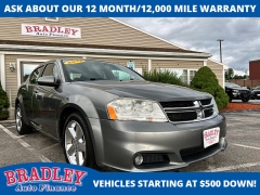  2012 Dodge Avenger 4d Sedan SXT Plus at Bradley Auto Finance near Hudson&comma; NH