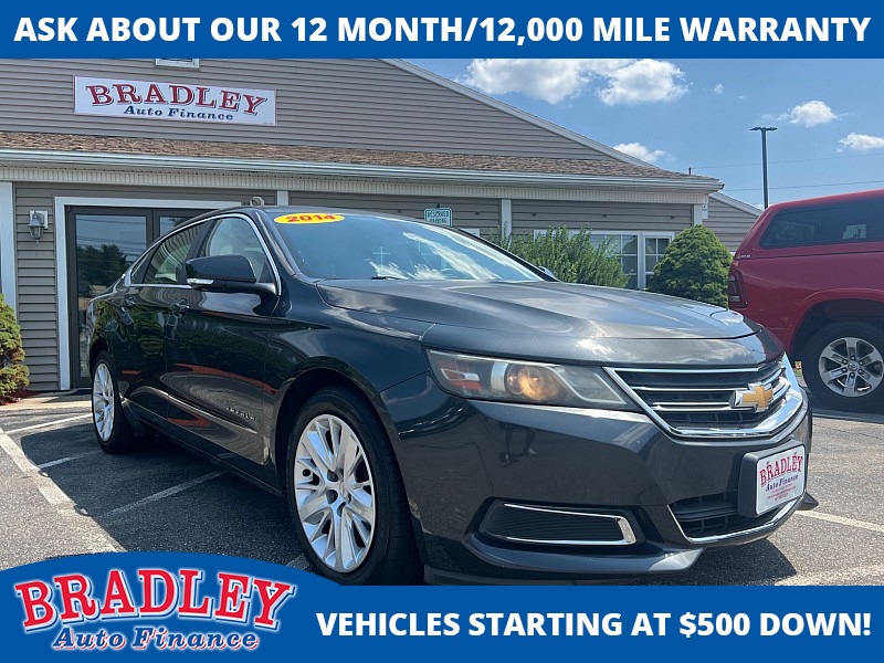 Used 2014 Chevrolet Impala 4d Sedan LT at Bradley Auto Finance near Hudson, NH