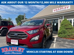 Used 2018 Ford EcoSport 4d SUV 4WD SES at Bradley Auto Finance near Hudson, NH