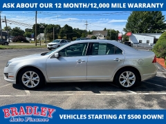 Used 2012  Ford Fusion 4d Sedan SE at Bradley Auto Finance near Hudson&comma; NH