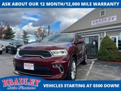 Used 2022  Dodge Durango SXT AWD at Bradley Auto Finance near Hudson, NH