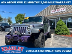 Used 2018  Jeep Wrangler JK Unlimited 4d SUV 4WD Sport at Bradley Auto Finance near Hudson&comma; NH