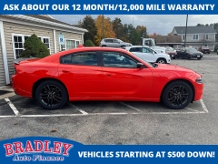 Used 2019 Dodge Charger 4d Sedan AWD SXT at Bradley Auto Finance near Hudson, NH