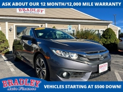  2017 Honda Civic Sedan 4d EX-T CVT at Bradley Auto Finance near Hudson&comma; NH