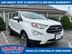  2019 Ford EcoSport 4d SUV 4WD Titanium at Bradley Auto Finance near Hudson&comma; NH