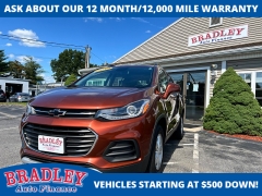 Used 2019  Chevrolet Trax 4d SUV AWD LT at Bradley Auto Finance near Hudson&comma; NH