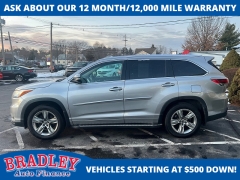Used 2016  Toyota Highlander 4d SUV AWD Limited at Bradley Auto Finance near Hudson&comma; NH