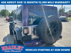 Used 2018  Jeep Wrangler JK Unlimited 4d SUV 4WD Sport at Bradley Auto Finance near Hudson&comma; NH