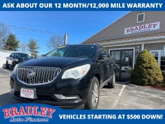 Used 2016  Buick Enclave 4d SUV AWD Leather w&sol;Tuscan Bronze Pkg at Bradley Auto Finance near Hudson&comma; NH