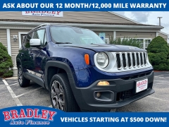  2016 Jeep Renegade 4d SUV 4WD Limited at Bradley Auto Finance near Hudson&comma; NH