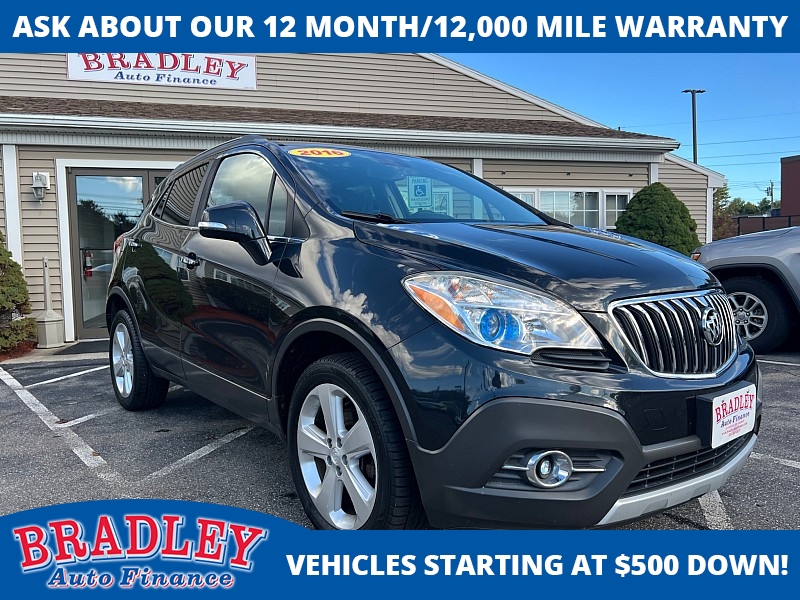 Used 2016 Buick Encore 4d SUV AWD Leather at Bradley Auto Finance near Hudson, NH