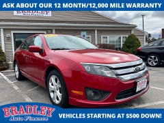  2012 Ford Fusion 4d Sedan SE at Bradley Auto Finance near Hudson&comma; NH