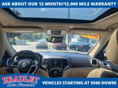 Used 2017 Jeep Grand Cherokee Limited 4x4 at Bradley Auto Finance near Hudson, NH