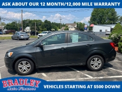 Used 2015 Chevrolet Sonic 4d Sedan LT AT at Bradley Auto Finance near Hudson, NH