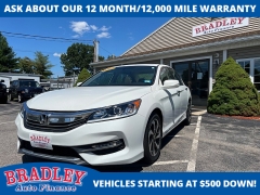 Used 2016 Honda Accord Sedan 4d EX-L V6 at Bradley Auto Finance near Hudson, NH